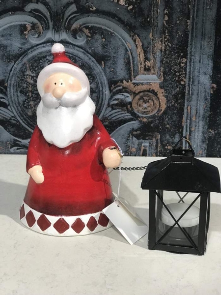 Статуэтка SANTA CLAUS w/LANTERN